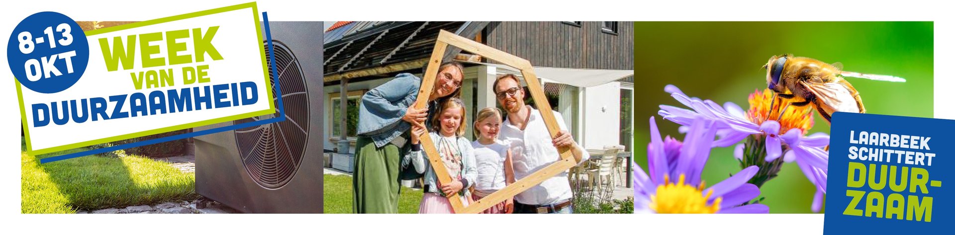 Banner week van de duurzaamheid