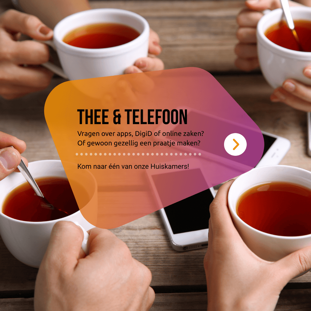 thee en telefoon